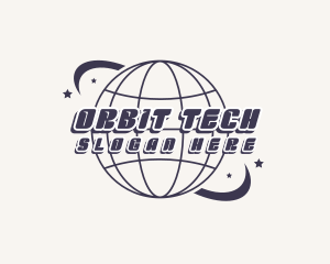 Millennial Globe Orbit logo design