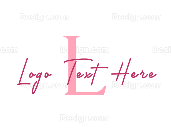 Feminine Fashion Brand Logo