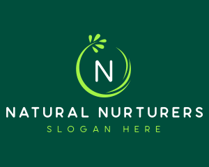 Nature Leaf Business logo design