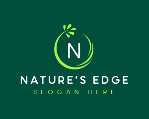 Nature Leaf Business logo design