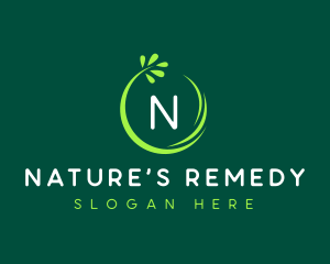 Nature Leaf Business logo design