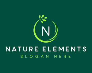 Nature Leaf Business logo design