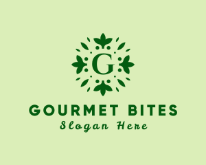 Natural Leaf Gourmet logo design