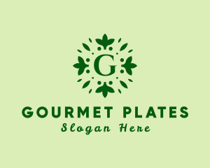 Natural Leaf Gourmet logo design