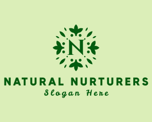 Natural Leaf Gourmet logo design