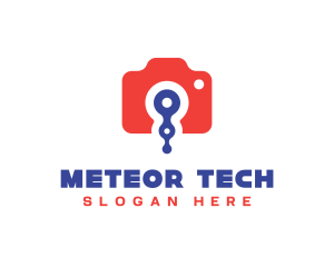 Circuit Tech Camera logo design