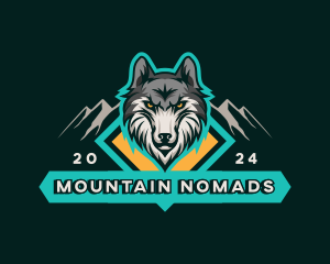 Mountain Wolf Gaming logo design