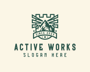 Mountain Summit Trekking logo design