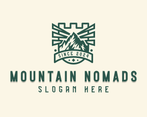 Mountain Summit Trekking logo design