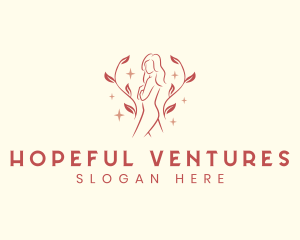 Sexy Nude Female Body logo