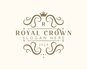Crown Royal Hotel  logo design