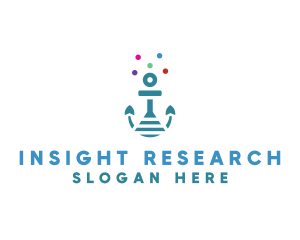 Anchor Research Flask logo