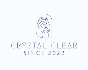 Diamond Crystal Boutique logo design