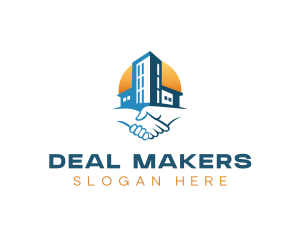 Building Real Estate Deal logo design