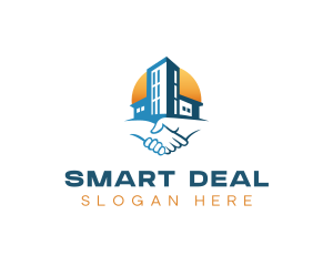 Building Real Estate Deal logo design
