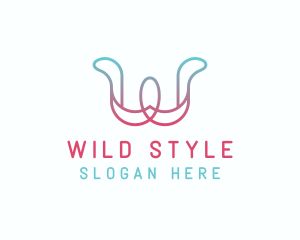 Ribbon Fashion Apparel logo design