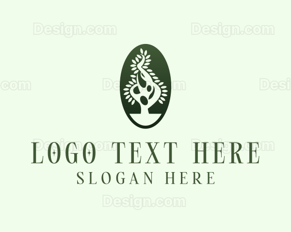 Tree Nature Therapy Wellness Logo