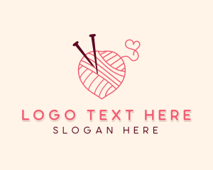 Yarn Knitting Crafts  logo