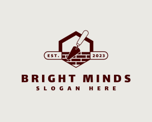 Brick Construction Trowel logo