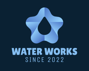 Star Hydro Water Power logo design