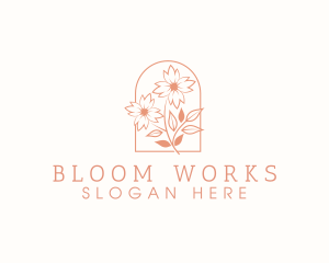 Florist Stylish Garden logo design