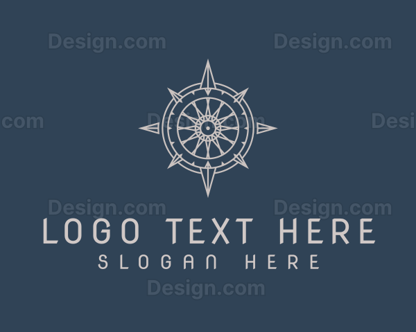 Premium Vintage Compass Logo