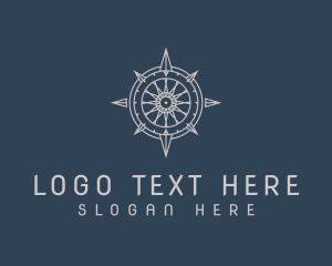 Premium Vintage Compass logo