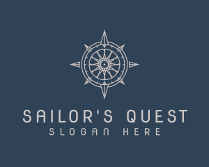 Premium Vintage Compass logo design