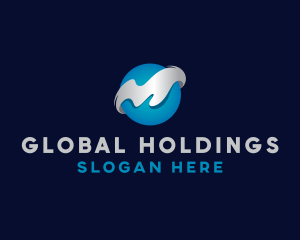 Global Business Sphere logo design