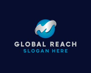 Global Business Sphere logo design