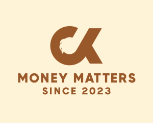Vet Letter CK Monogram logo