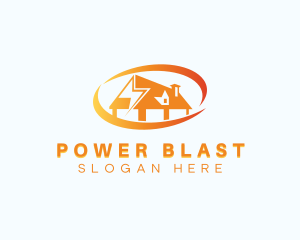 Lightning Power Energy logo design