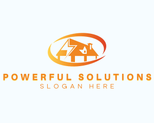 Lightning Power Energy logo design