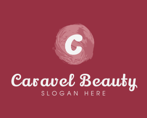 Beauty Makeup Watercolor logo design