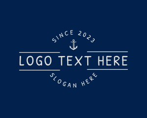 Anchor Nautical Seaman logo