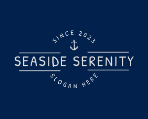 Anchor Nautical Seaman logo