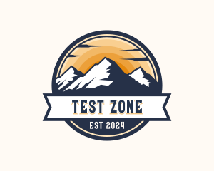 Outdoor Mountain Adventure Logo