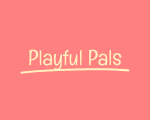 Pastel Childish Signature logo