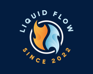 Cold Liquid Fire  logo design