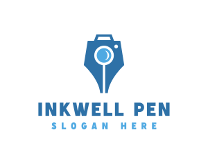 Pen Photo Journalist  logo design