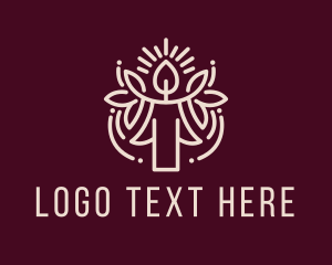 Festive Religious Candle  logo