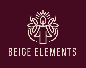 Festive Religious Candle  logo