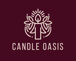 Festive Religious Candle  logo