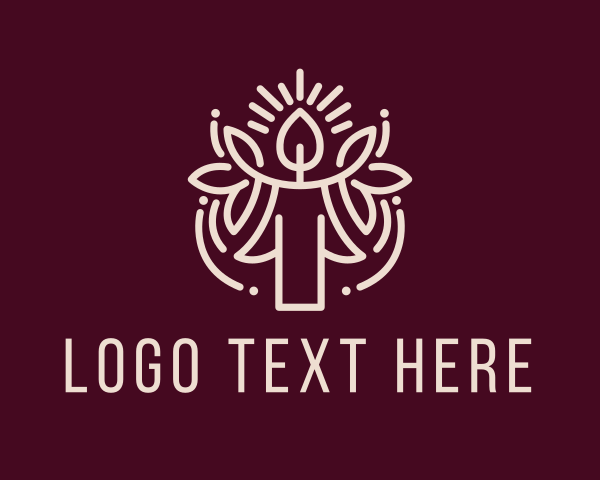 Beige logo example 2