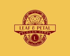 Flower Botanical Gardening logo