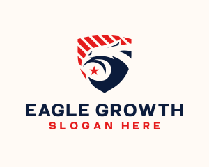 USA Eagle Aviation logo design