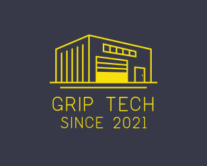 Tech Warehouse Building  logo design