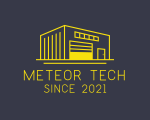 Tech Warehouse Building  logo design