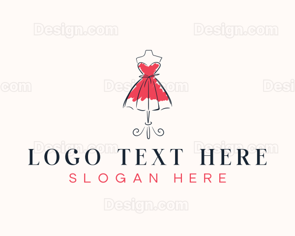 Fashion Dress Mannequin Logo