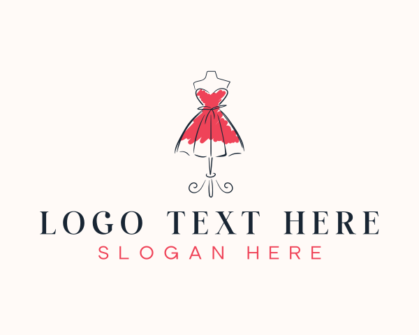 Dress logo example 4
